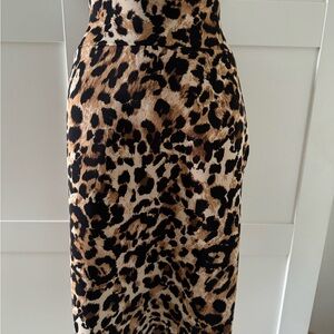 Leopard Print Skirt